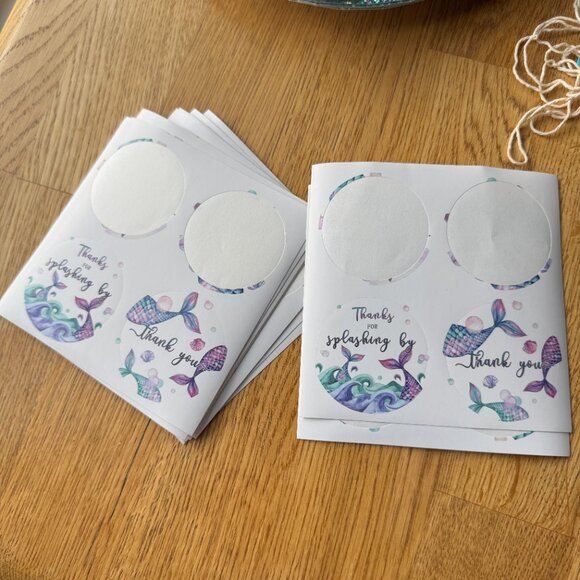 Mermaid Birthday Party Supply Lot - Picture 4 of 15